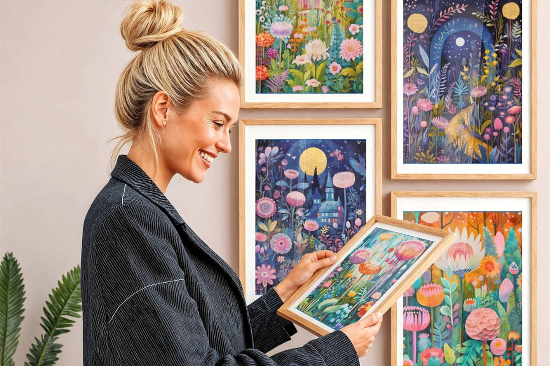 Blomsterdrømmer – En magisk kolleksjon av kort og plakater for deg som elsker natur, farger og eventyr