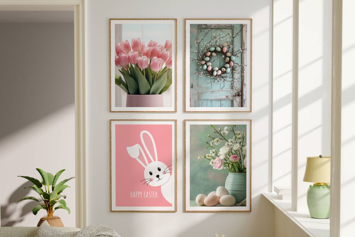 Galleri Påskewgleder med 4 plakater