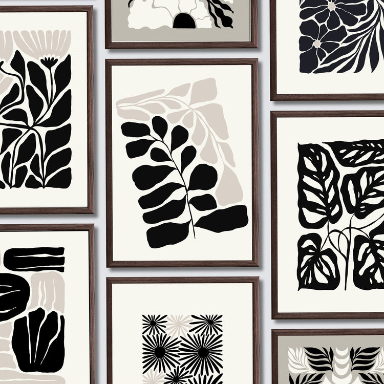 Dark Flowers collevtion - Grafiske plakater fra Postergalleriet