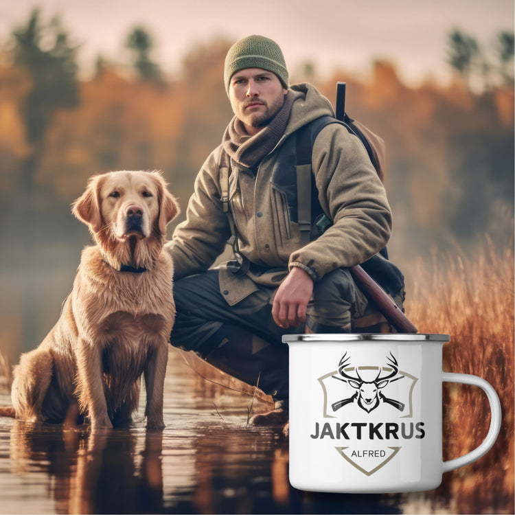 Jaktkrus i emalje