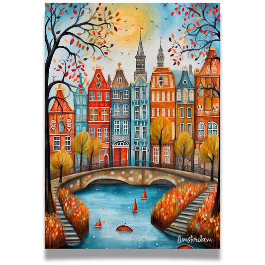 Eventyrbyer - en kolleksjon bestående av 10 unike kort – inspirert av noen av verdens mest sjarmerende reisemål. Hver illustrasjon er fylt med varme farger, eventyrlige detaljer og kulturell karakter.