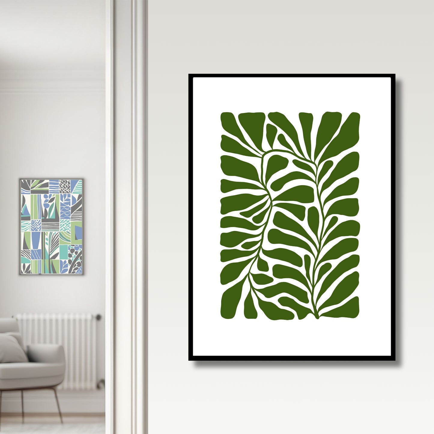 BOTANISK PLAKAT I MATISSE-STIL