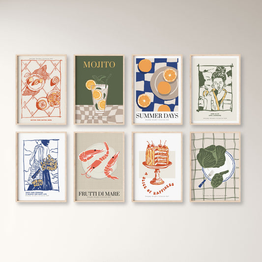 EVERYDAY DELIGHTS - SUMMER MOOD – PLAKATSETT