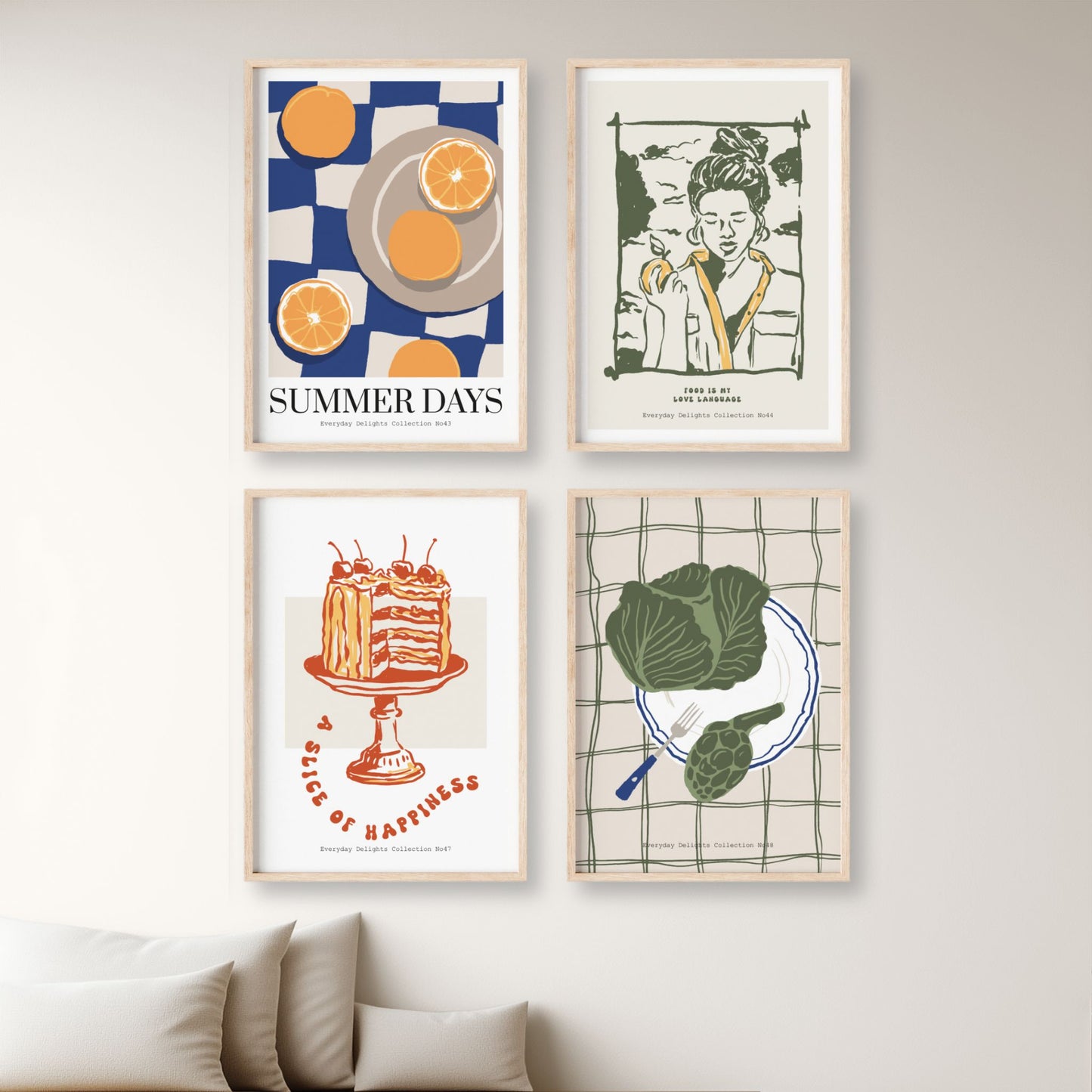 EVERYDAY DELIGHTS - SUMMER MOOD – PLAKATSETT