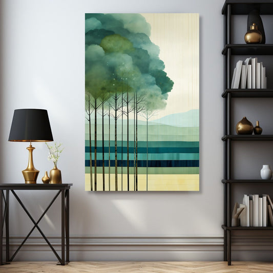 GREEN FOREST - PLAKAT OG LERRET