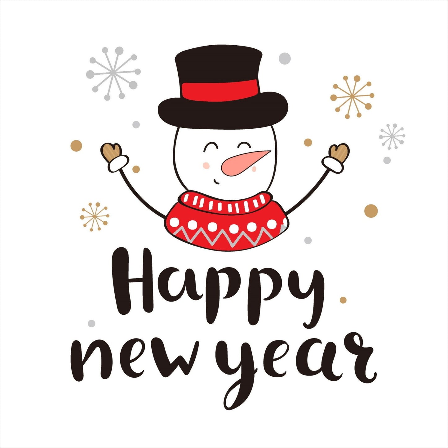 JULEKORT CARTOON No5 - 10PK