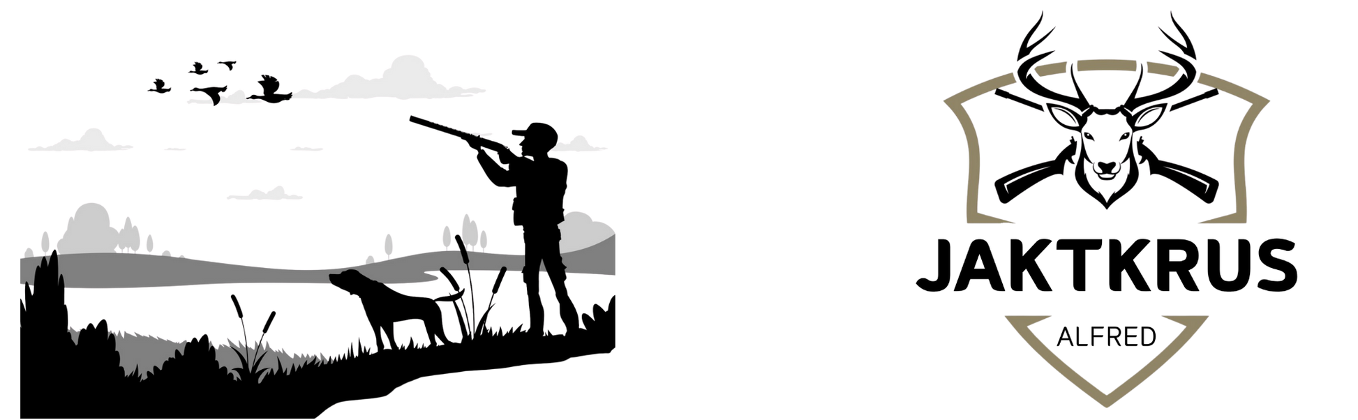 Jaktkrus No3 er inspirert av fuglejakt, og kan tilpasses med ditt personlige navn.