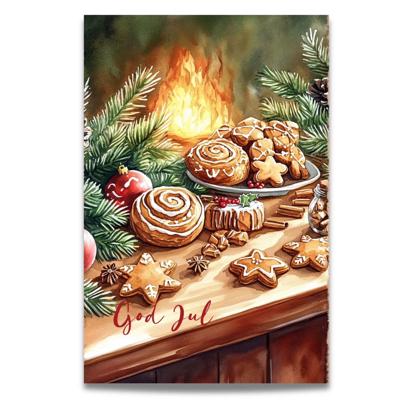 Serien "Adventstid & Juleglede" kombinerer nostalgiske julemotiver med moderne designelementer.