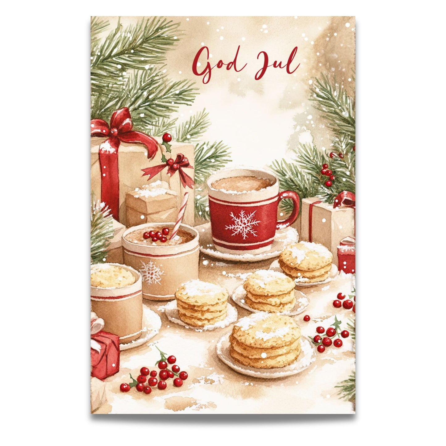 Serien "Adventstid & Juleglede" kombinerer nostalgiske julemotiver med moderne designelementer.