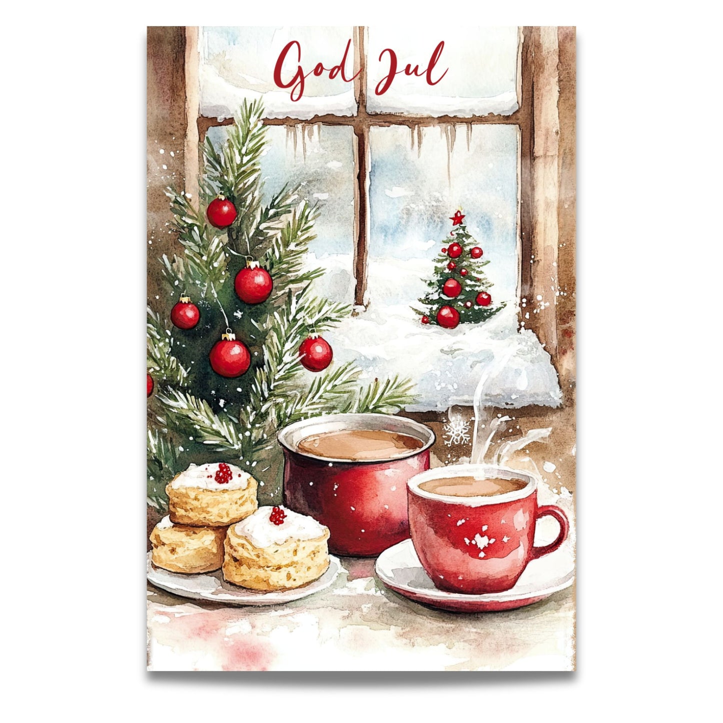 Serien "Adventstid & Juleglede" kombinerer nostalgiske julemotiver med moderne designelementer.