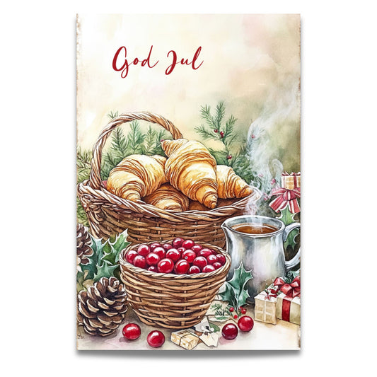 Serien "Adventstid & Juleglede" kombinerer nostalgiske julemotiver med moderne designelementer.