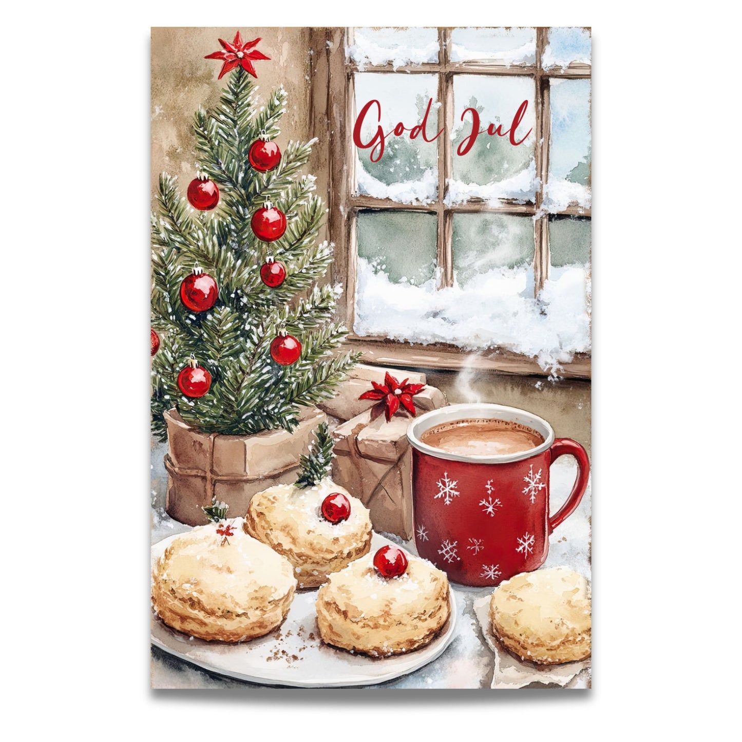 Serien "Adventstid & Juleglede" kombinerer nostalgiske julemotiver med moderne designelementer.