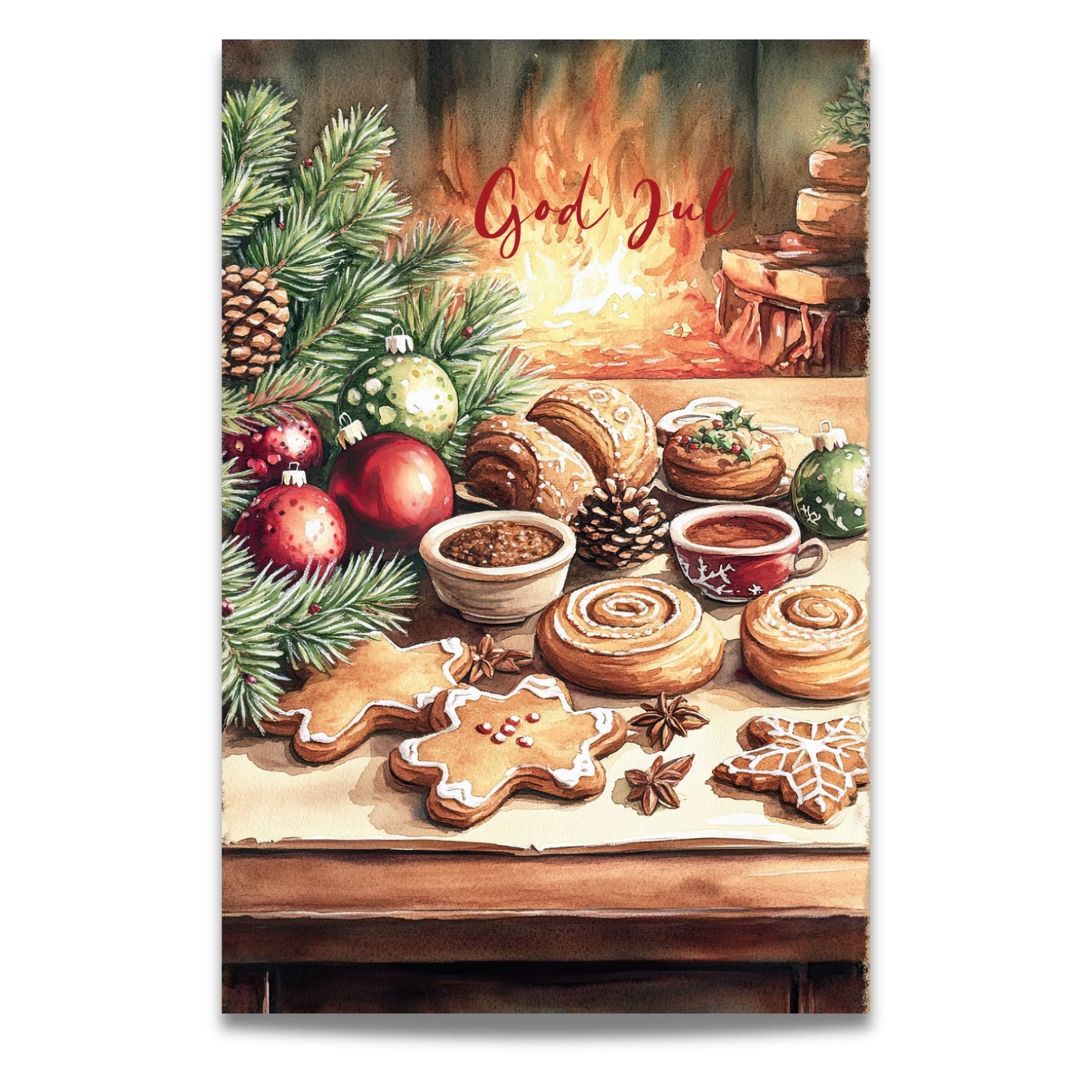 Serien "Adventstid & Juleglede" kombinerer nostalgiske julemotiver med moderne designelementer.