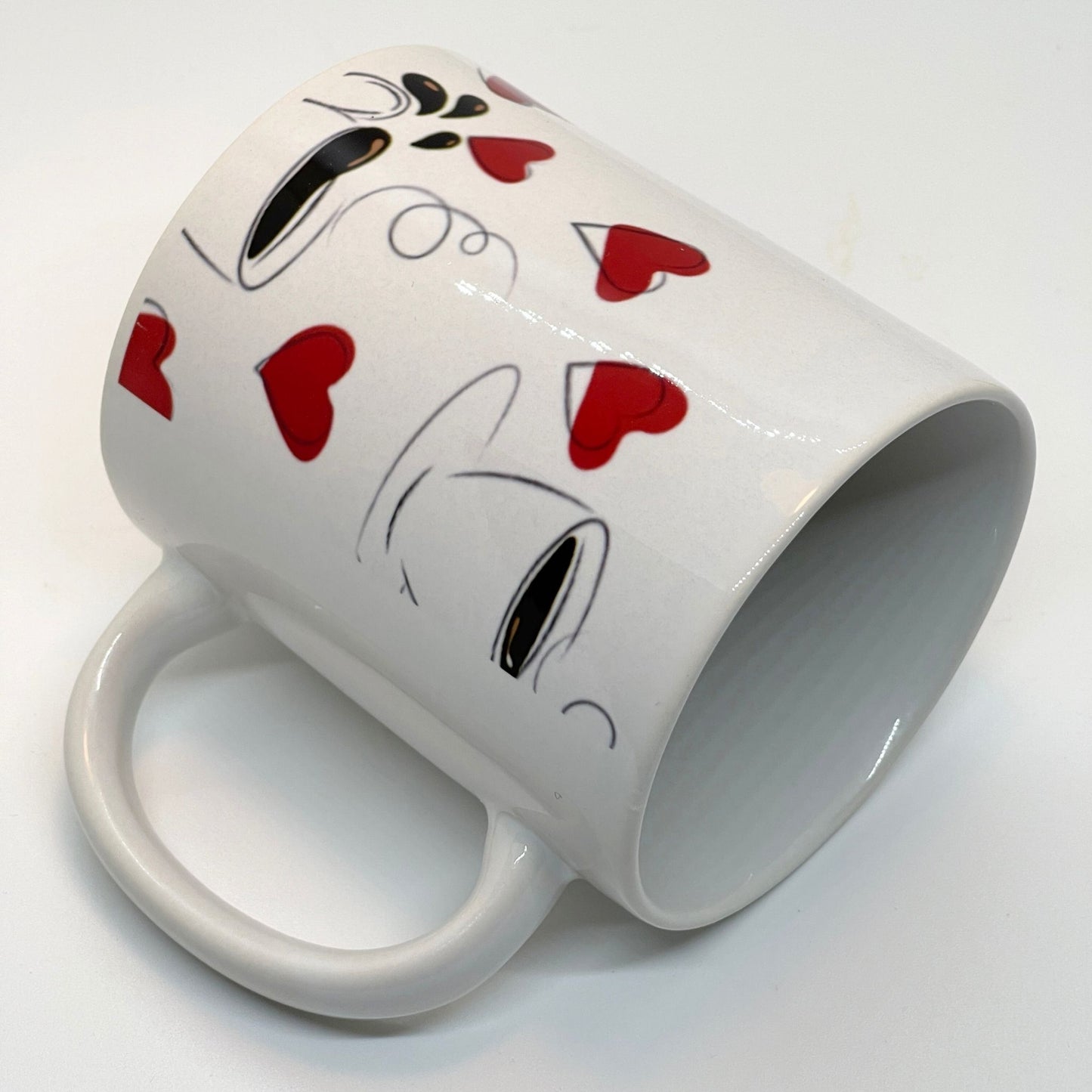 Dette sjarmerende Jeg vil være din kaffedate-kruset er perfekt for romantiske kaffestunder med en spesiell person.