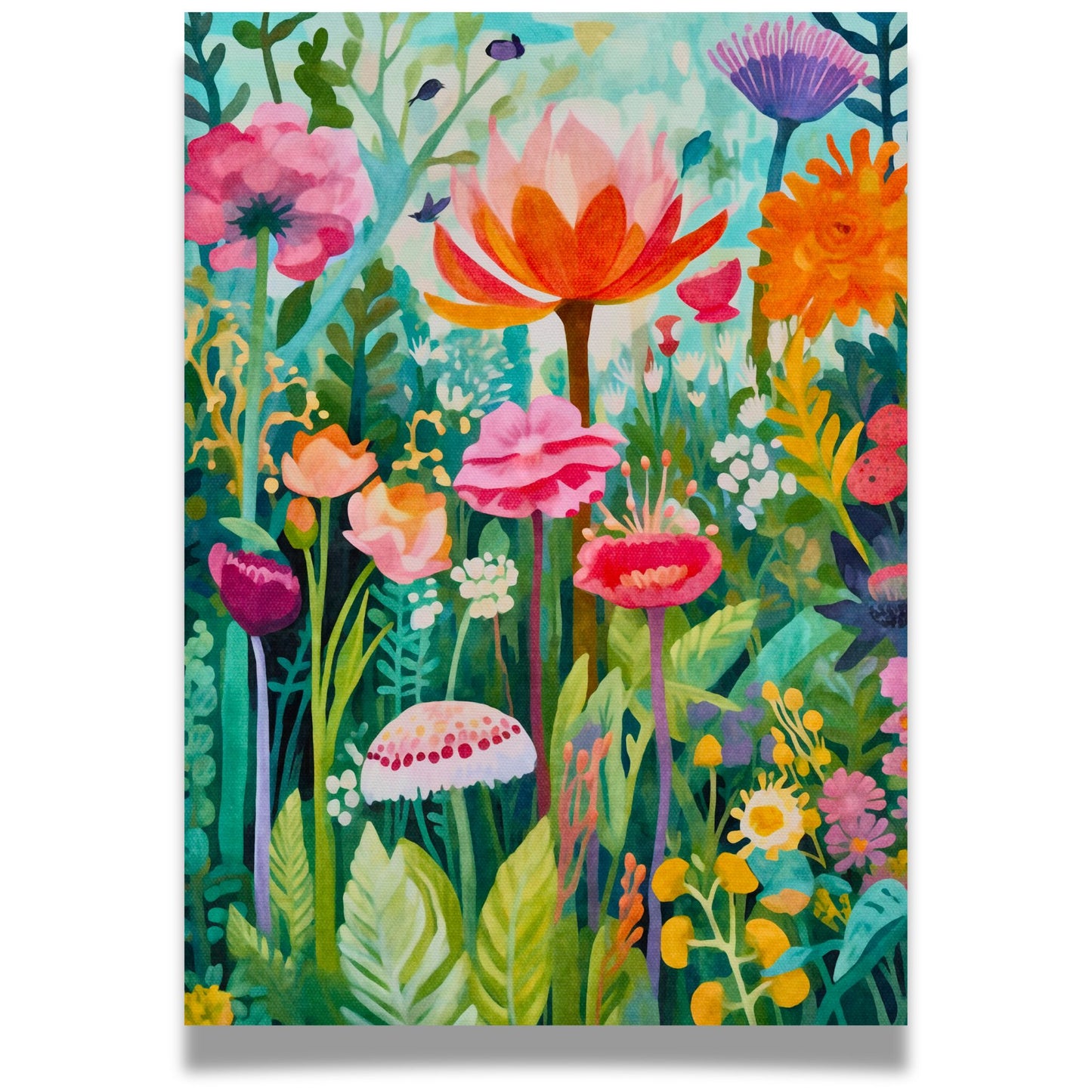 Denne kortserien består av 10 unike motiver med illustrasjoner som er inspirert av fantasihager, eventyrslott og blomster i fullt flor – enten badet i sollys eller innhyllet i nattens mystikk.