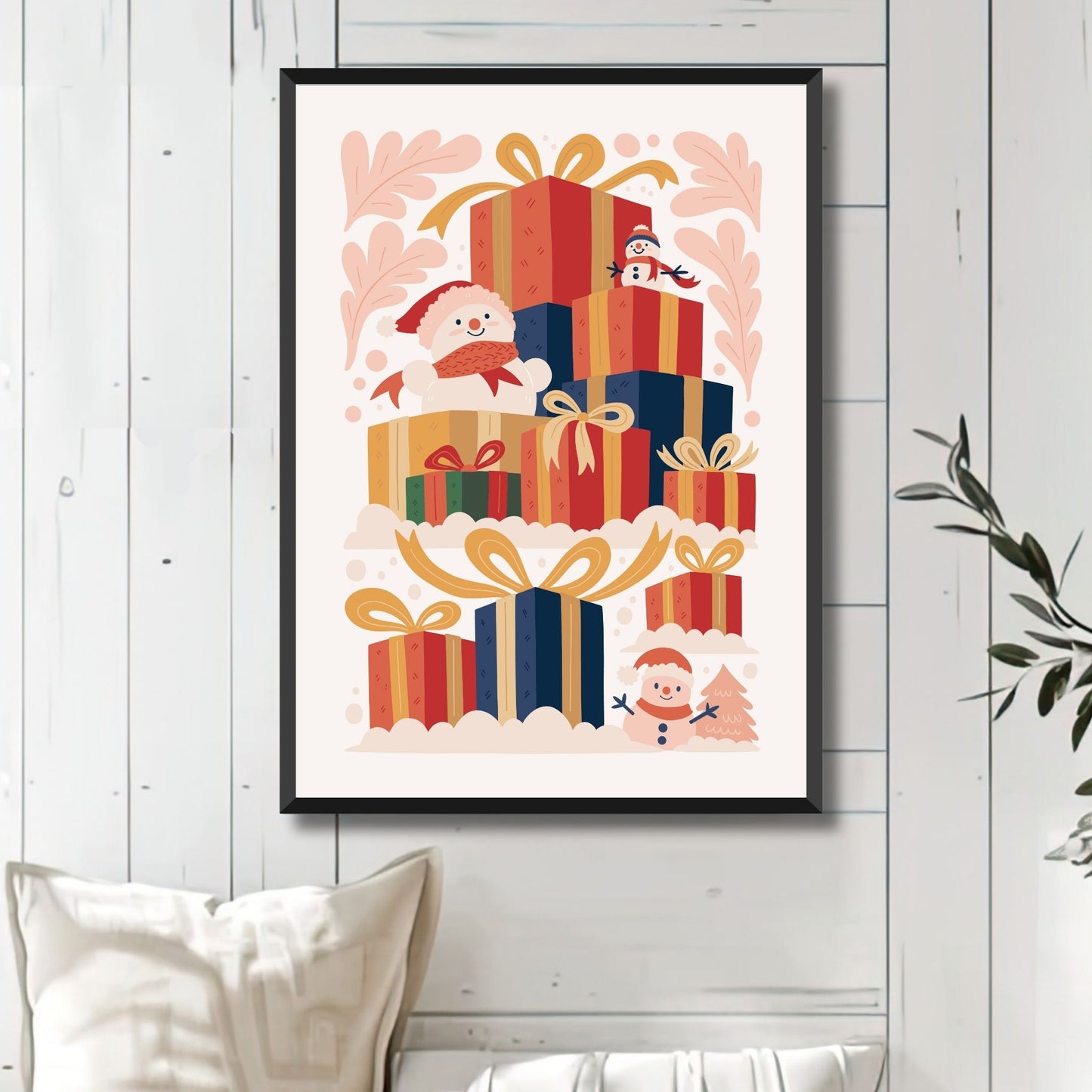 NISSER MED GAVER - PLAKAT