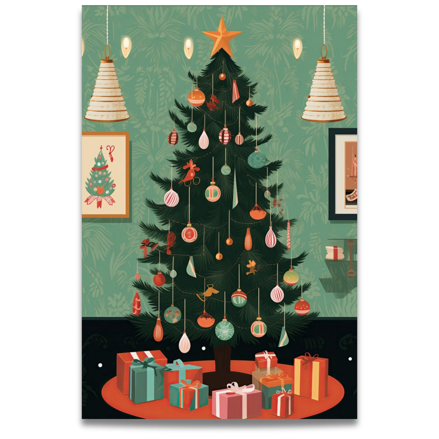 Send varme julehilsener med kunstneriske julekort hentet fra Postergalleriets mest populære vinterkolleksjoner – Nordic Noël Collection og Nostalgic Christmas Collection.