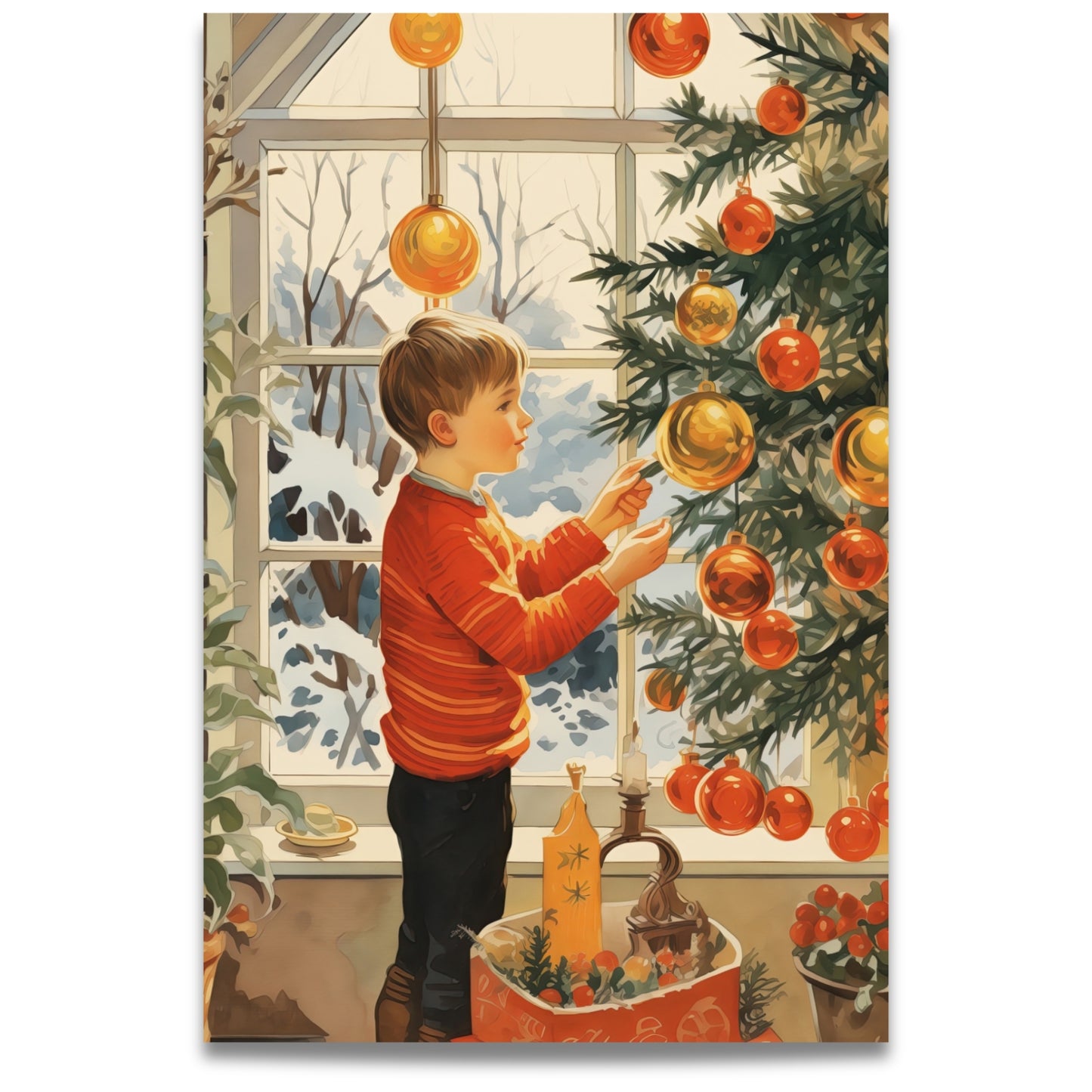 Send varme julehilsener med kunstneriske julekort hentet fra Postergalleriets mest populære vinterkolleksjoner – Nordic Noël Collection og Nostalgic Christmas Collection.