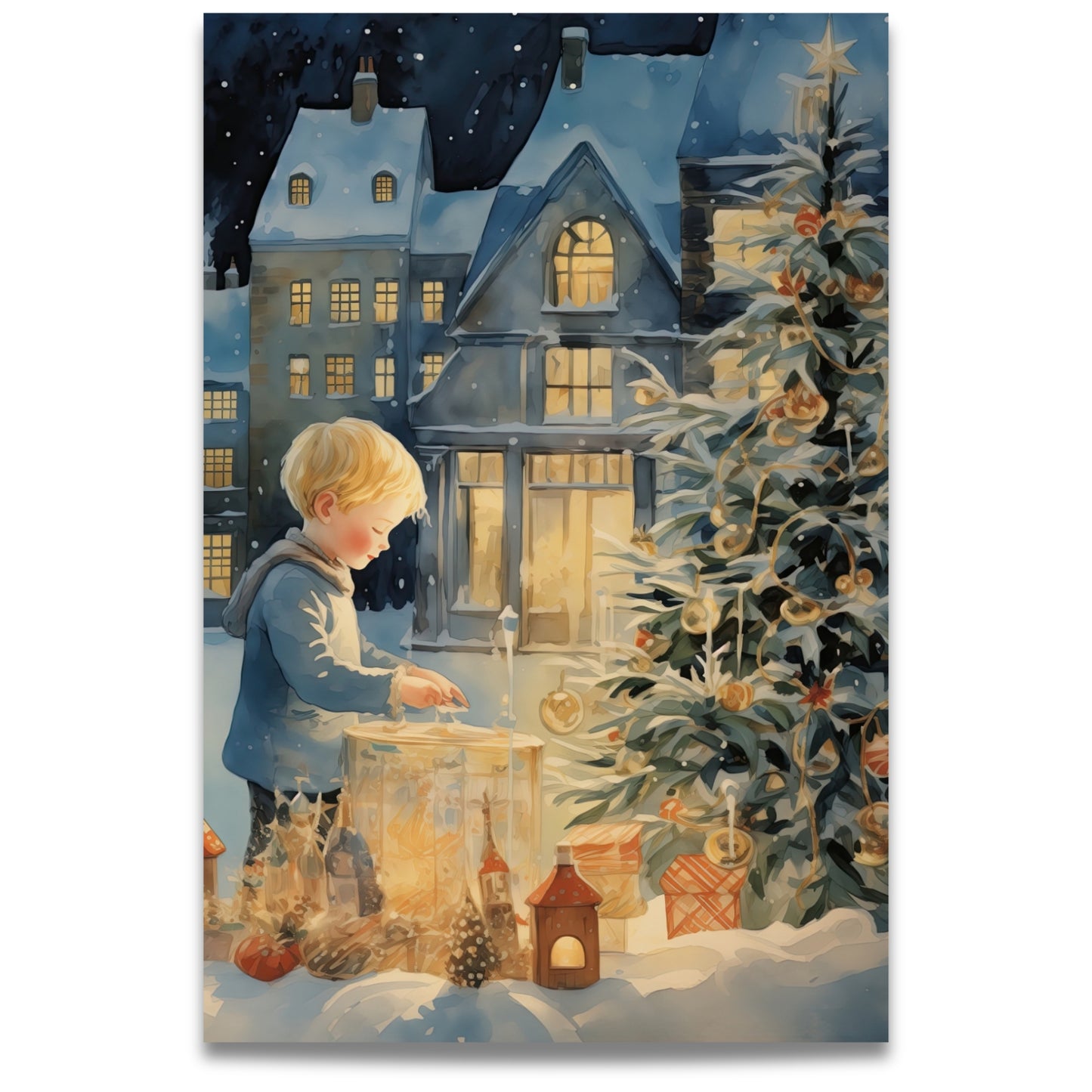 Send varme julehilsener med kunstneriske julekort hentet fra Postergalleriets mest populære vinterkolleksjoner – Nordic Noël Collection og Nostalgic Christmas Collection.
