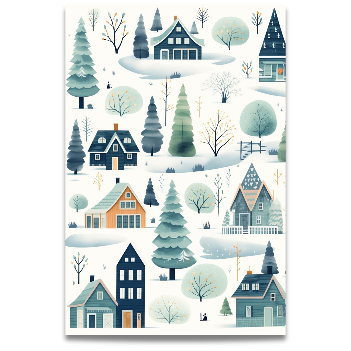 Send varme julehilsener med kunstneriske julekort hentet fra Postergalleriets mest populære vinterkolleksjoner – Nordic Noël Collection og Nostalgic Christmas Collection.