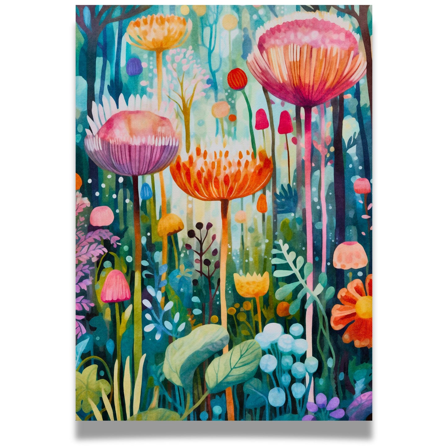 Denne kortserien består av 10 unike motiver med illustrasjoner som er inspirert av fantasihager, eventyrslott og blomster i fullt flor – enten badet i sollys eller innhyllet i nattens mystikk.