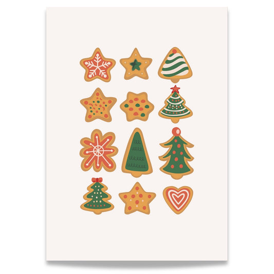 For alle som elsker julens baketradisjoner, er "Pepperkaker til Jul" den perfekte plakaten.