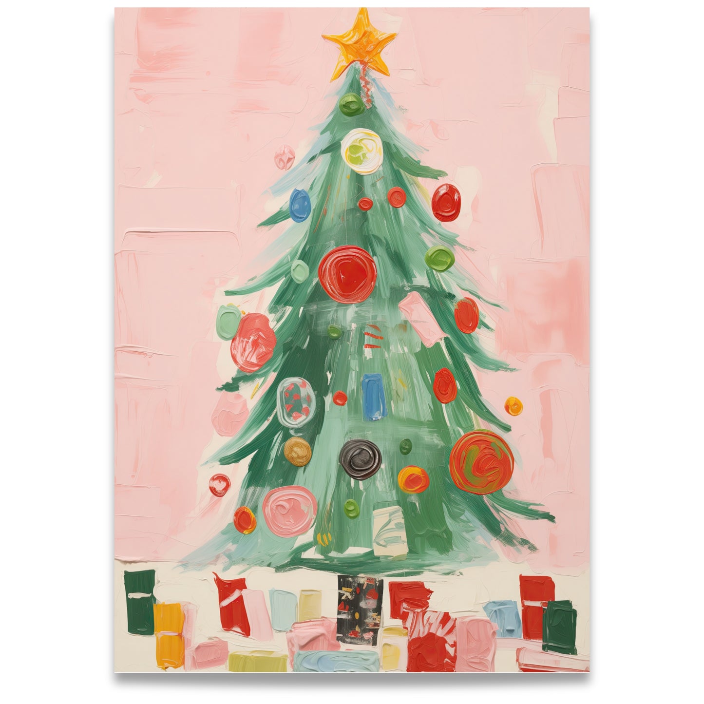 Gi julehilsenen et kunstnerisk preg med The Christmas Tree Collection – Julekortsett