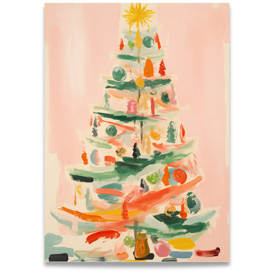 Gi julehilsenen et kunstnerisk preg med The Christmas Tree Collection – Julekortsett