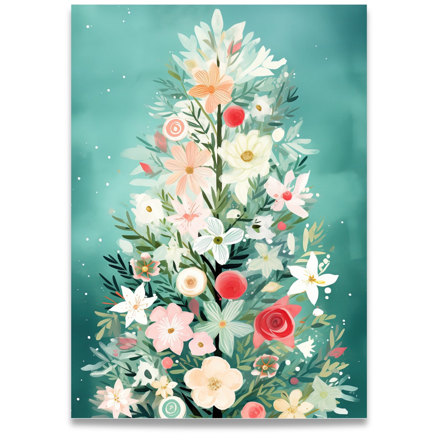 Gi julehilsenen et kunstnerisk preg med The Christmas Tree Collection – Julekortsett