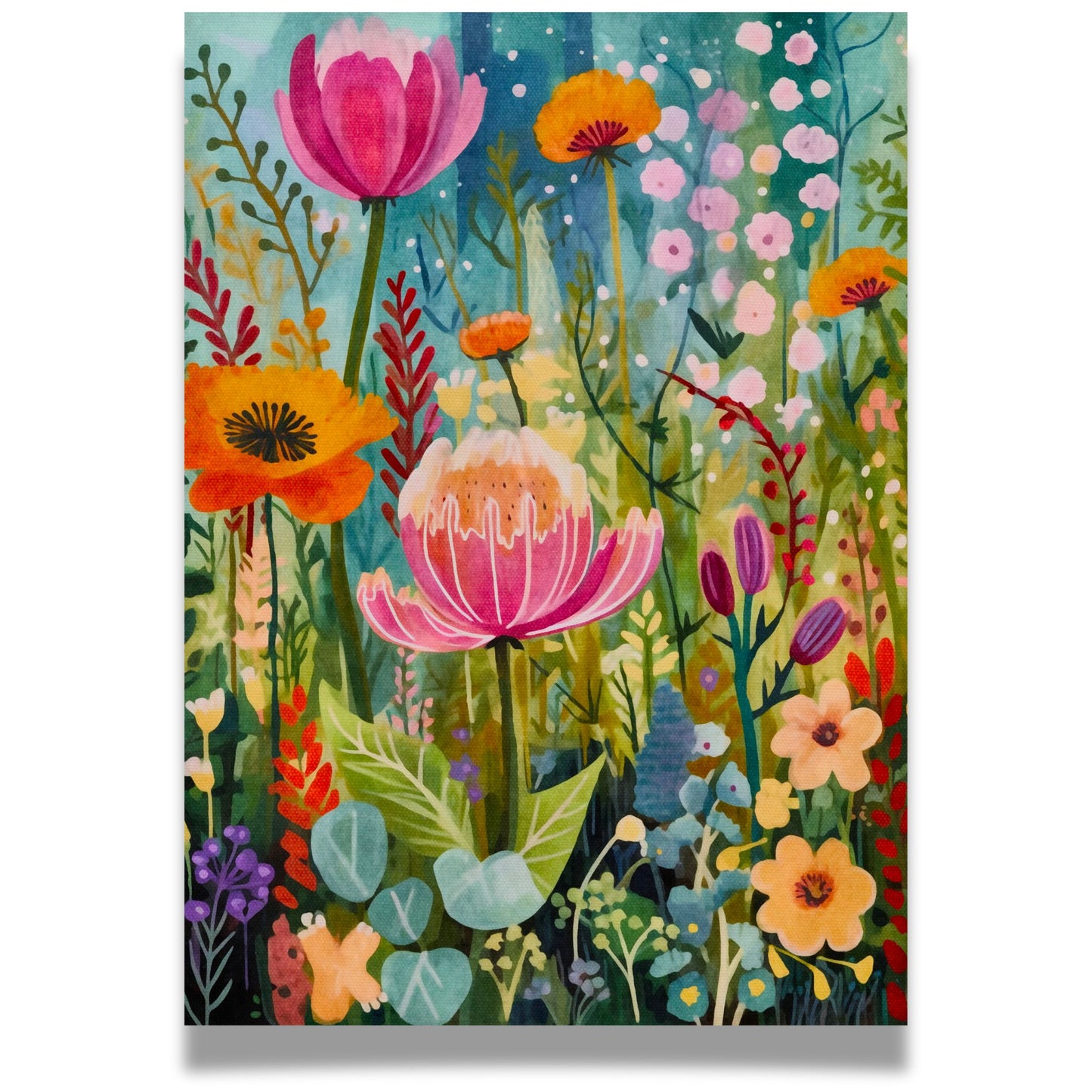 BLOMSTERDRØMMER - KORT - 10PK