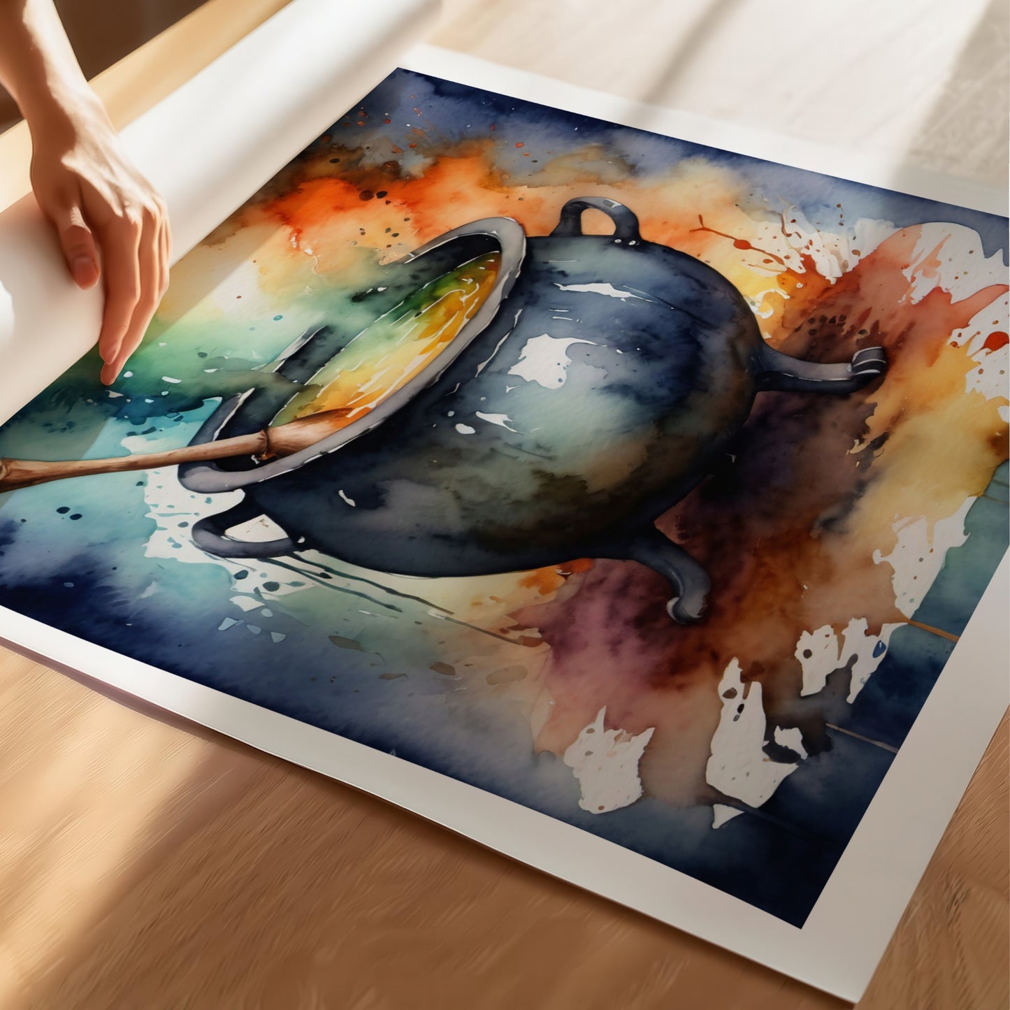 WITCH’S BREW - HALLOWEEN ART POSTER