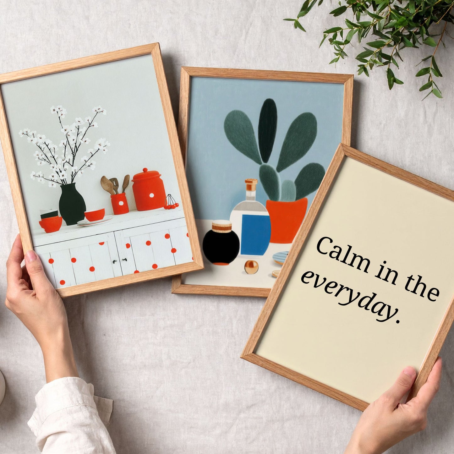 Still Life & Everyday Calm serie plakater.