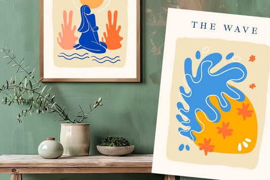 HENRI MATISSE-INSPIRERTE KUNSTPLAKATER