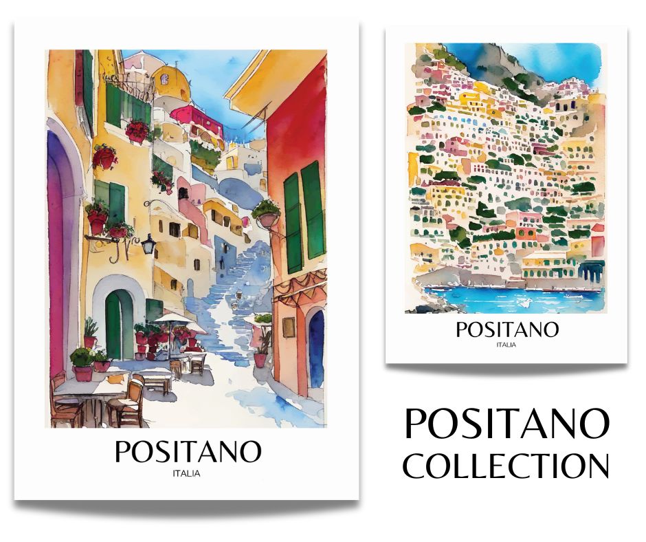 AKVARELLENES MAGI FRA POSITANO