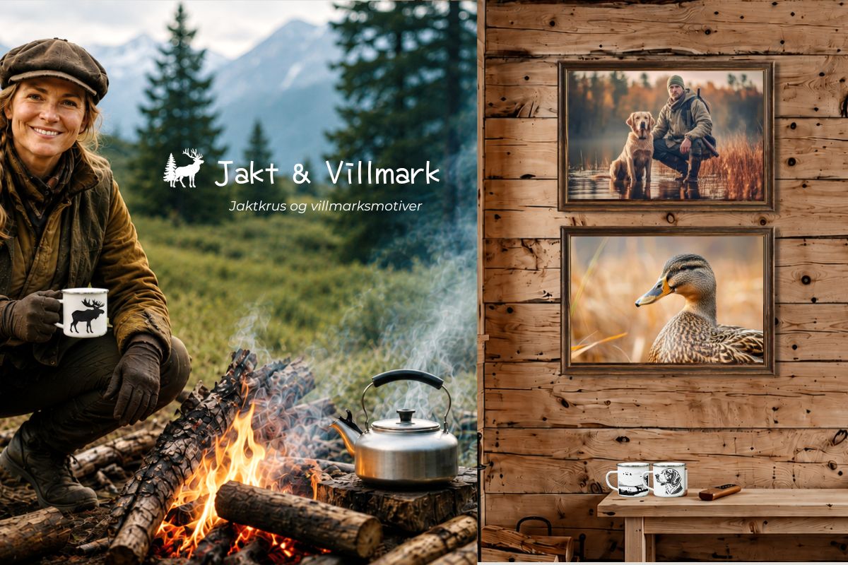 Jakt & Villmark – jaktkrus og villmarksmotiver fra Postergalleriet