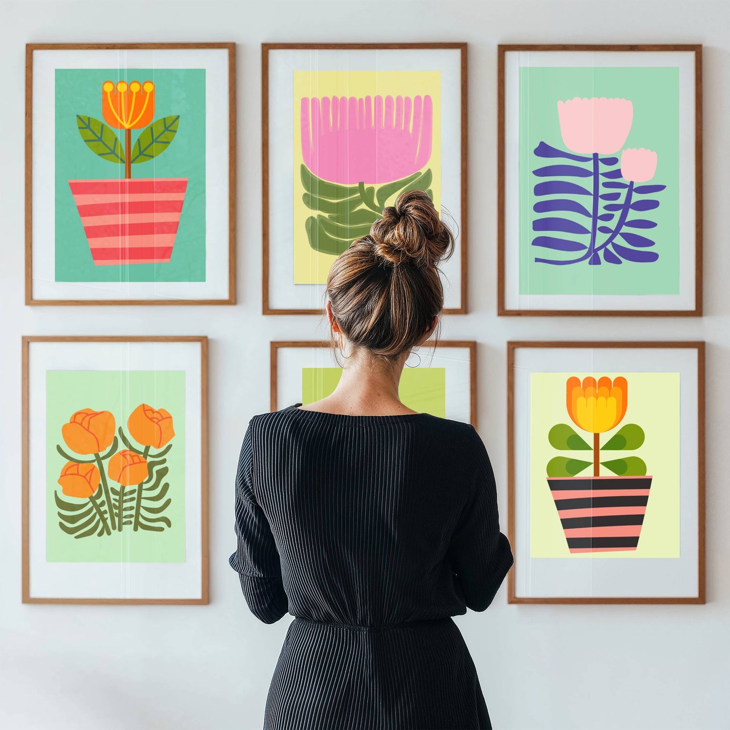 Bold Botanical - fargerike botaniske former.