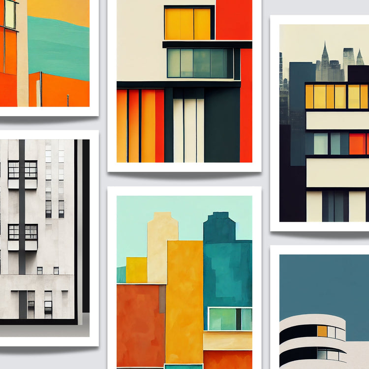 Bauhaus Geometric Art