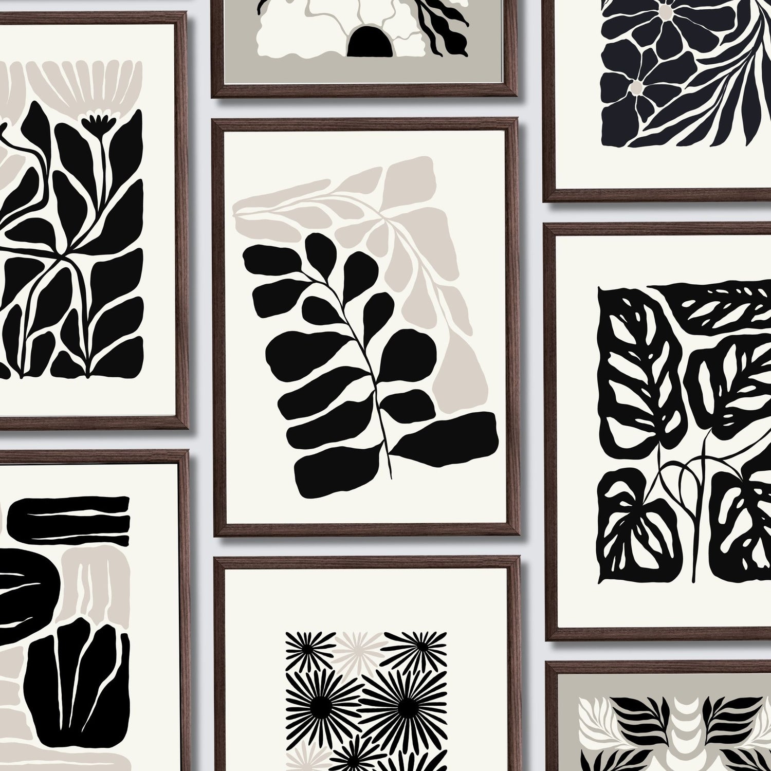 Dark Flowers collevtion - Grafiske plakater fra Postergalleriet