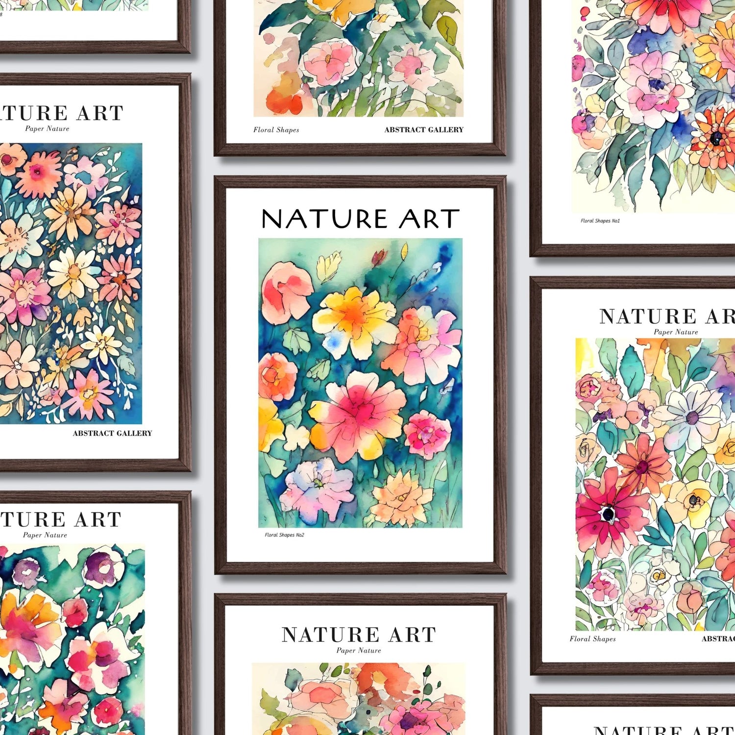 Nature Art - Floral Shapes