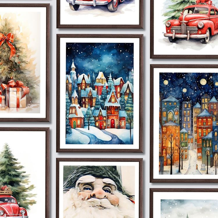 GRAFISKE JULEPLAKATER