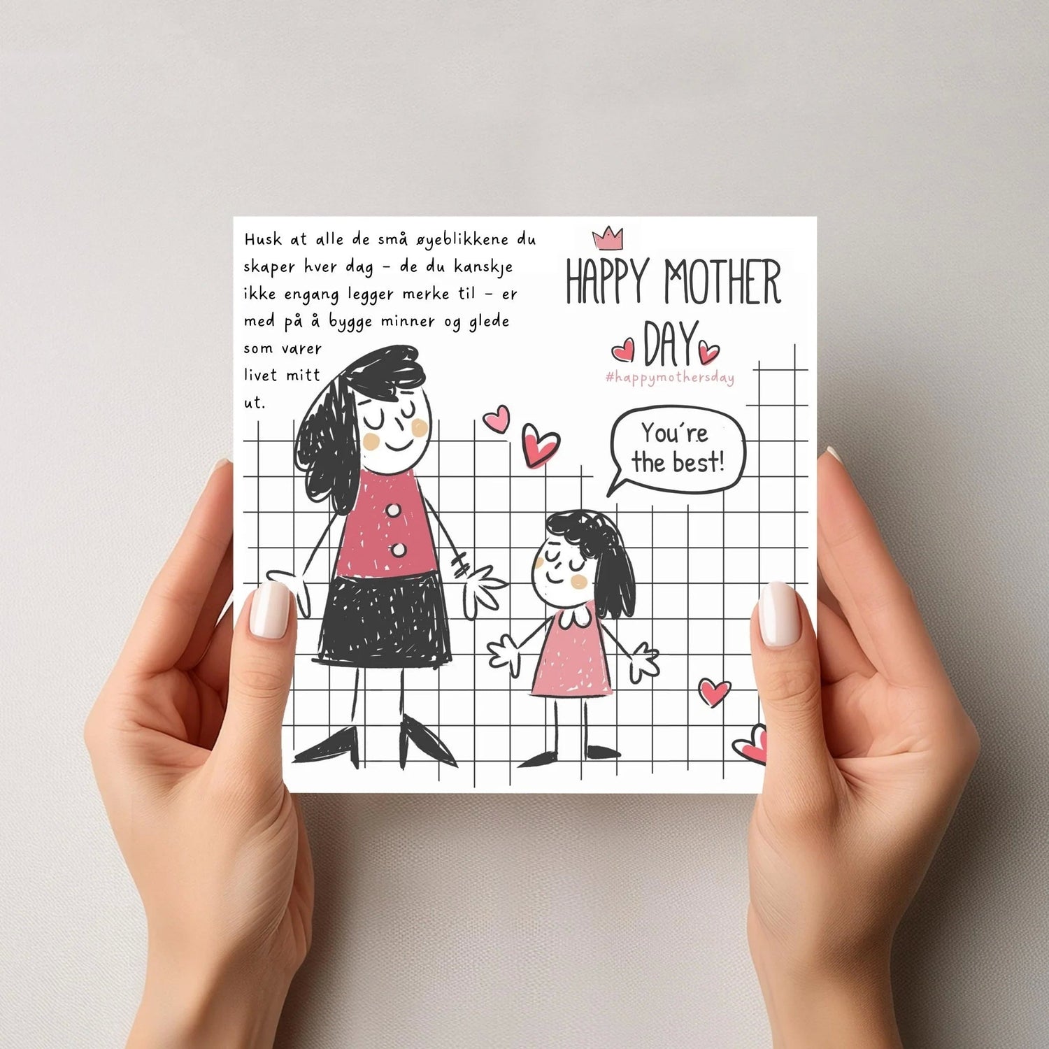Kort til en kjær mor