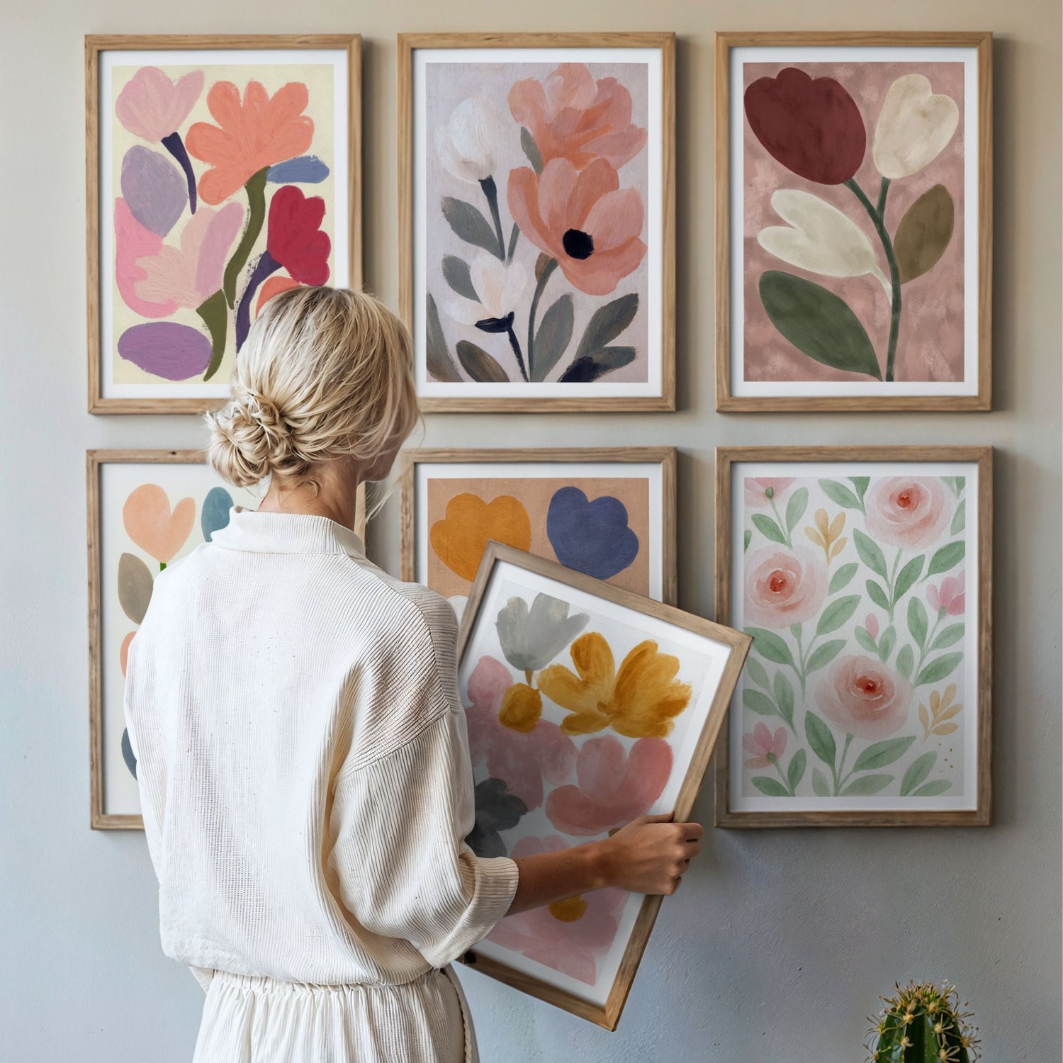spring-bloom-collection-blomsterplakater-bildevegg