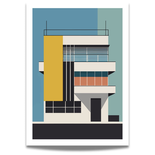 Oppdag den tidløse estetikken med Bauhaus Geometric Art – en moderne tolkning av arkitektoniske former, geometriske mønstre og abstrakte komposisjoner.