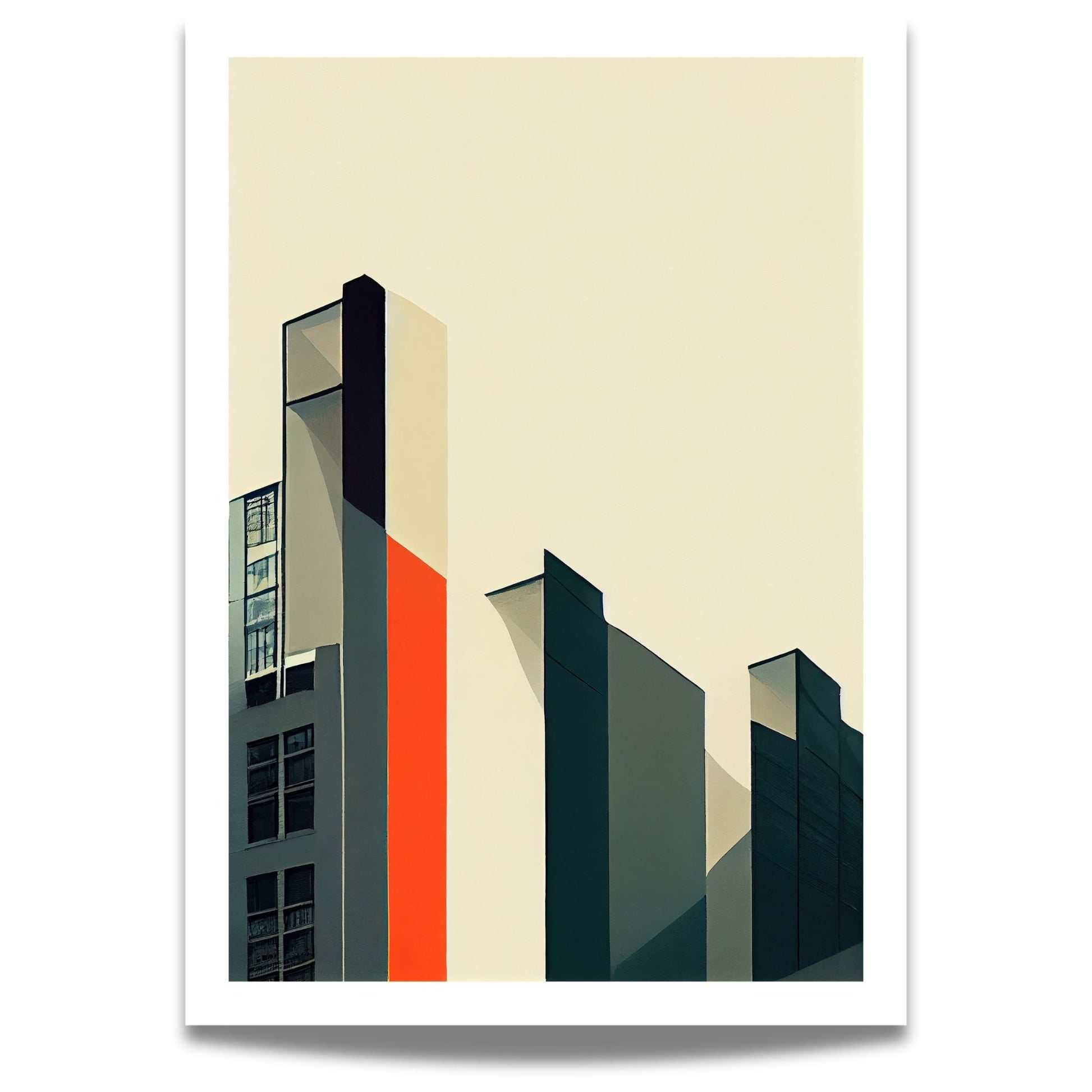 Oppdag den tidløse estetikken med Bauhaus Geometric Art – en moderne tolkning av arkitektoniske former, geometriske mønstre og abstrakte komposisjoner.