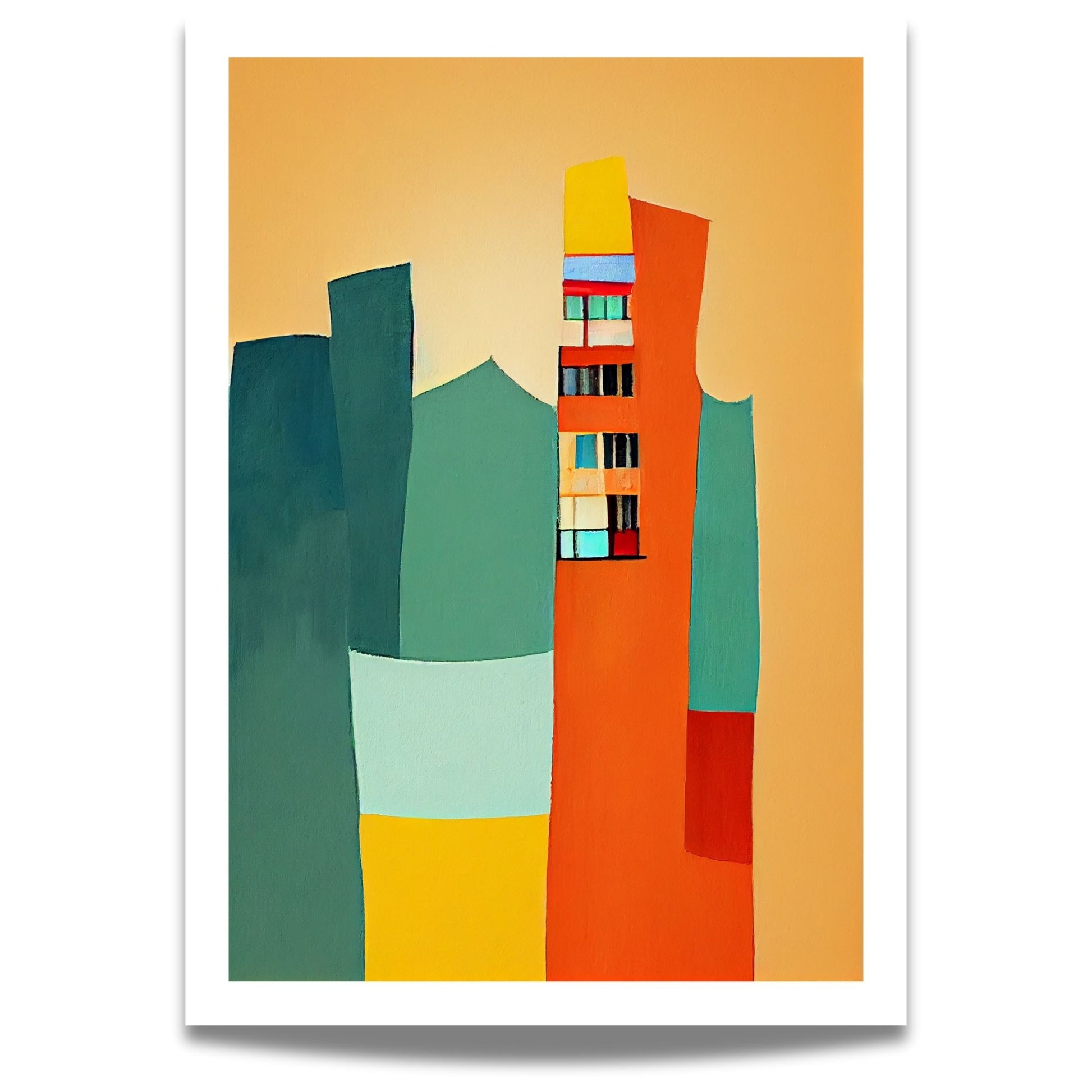 Oppdag den tidløse estetikken med Bauhaus Geometric Art – en moderne tolkning av arkitektoniske former, geometriske mønstre og abstrakte komposisjoner. 
