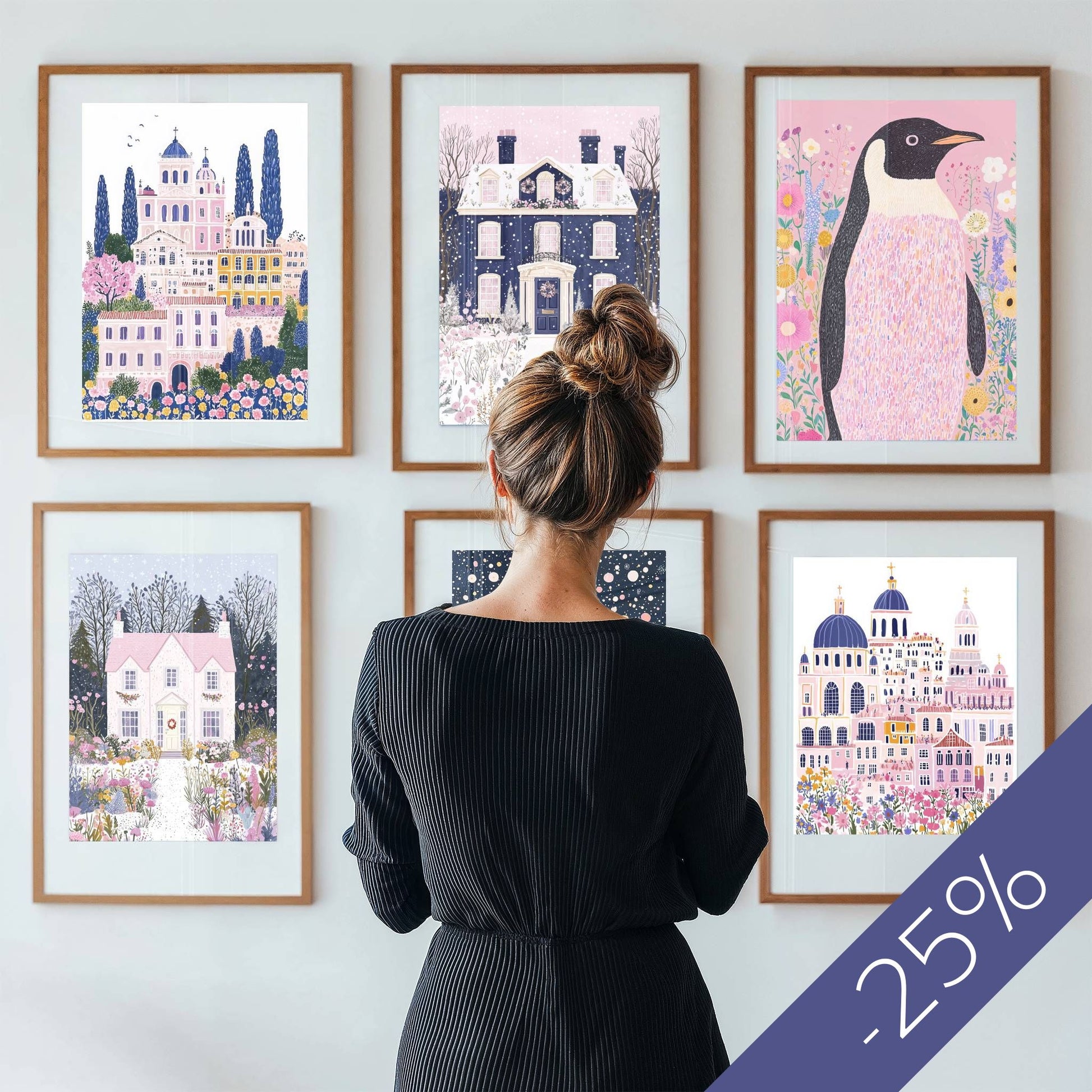 Skap en drømmende og inspirerende atmosfære i hjemmet ditt med Dreamscape Collection Galleri – Plakater og Lerret.
