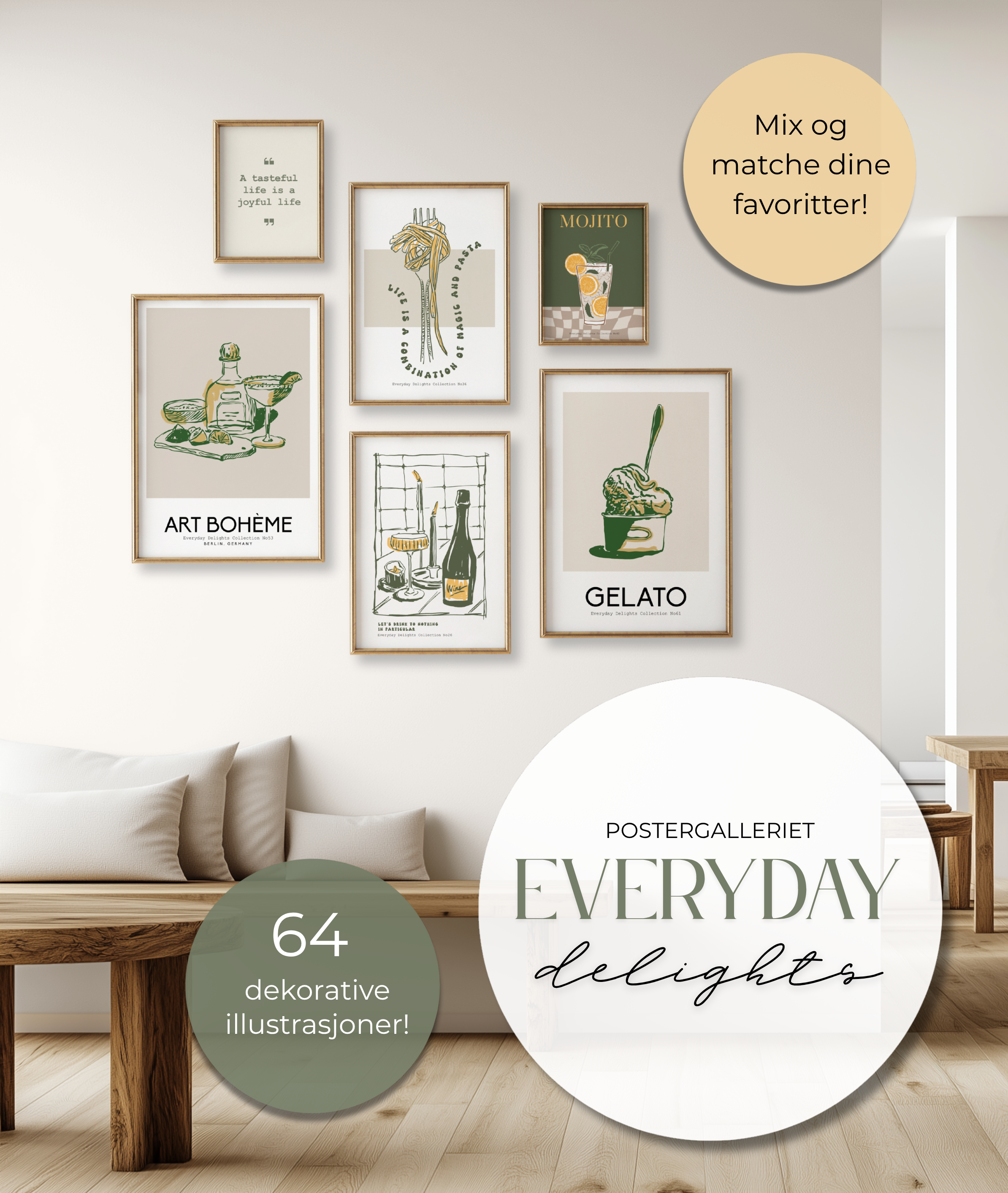 Everyday Delights - Mix og Matche