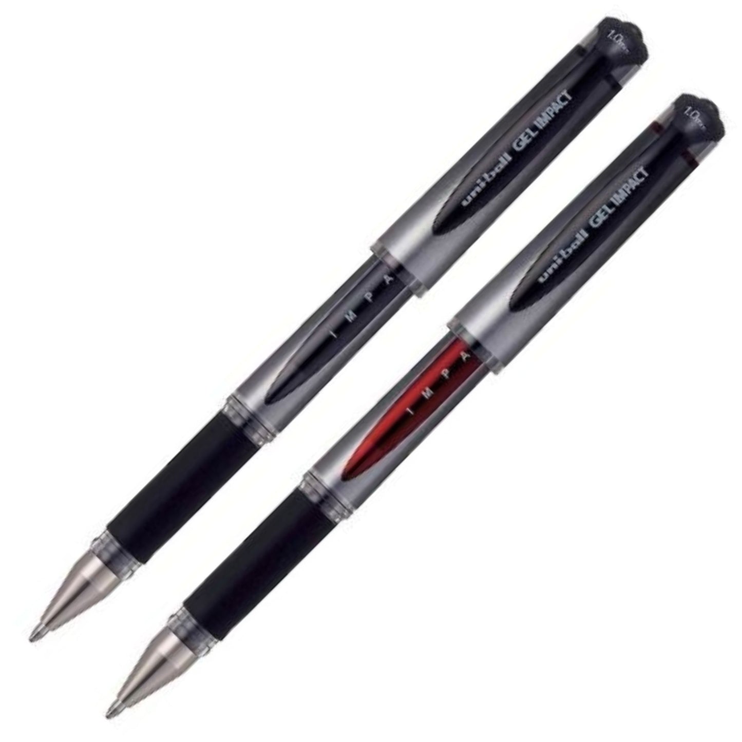 Geleroller med vannfast, blekefast og hurtigtørkende blekk. Det ultraglatte gelblekket og det solide gummigrepet gjør denne pennen til en fryd å skrive med. Fås i fargene sort og rød.