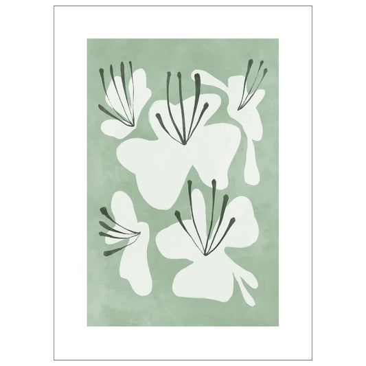 GREEN ABSTRACT No11 - PLAKAT