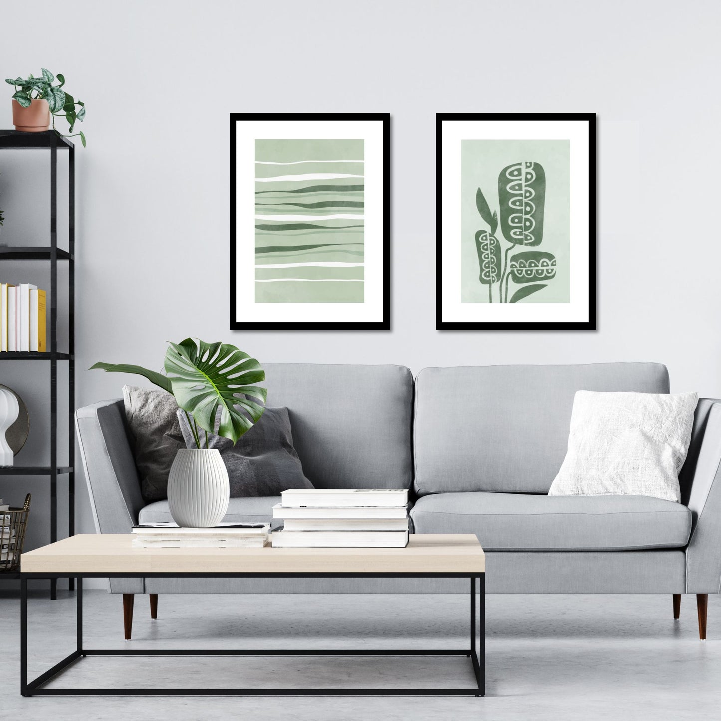 GREEN ABSTRACT No28 - PLAKAT